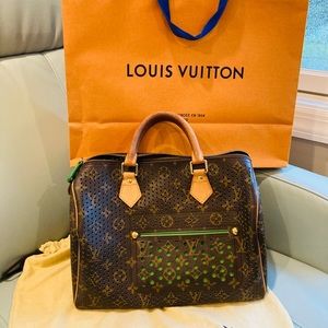 SOLD” Louis Vuitton Perorated Speedy 30